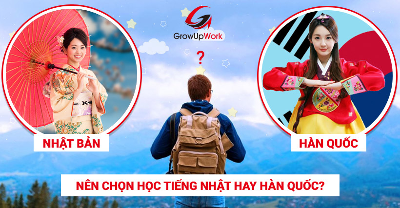 Học tiếng Nhật hay Hàn cho dân IT?