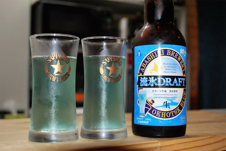 Bia màu xanh - Okhotsk Blue Ryuho Draft