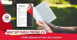 Có nên thêm mục sở thích vào CV không?