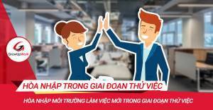 Hòa nhập môi trường làm việc mới trong giai đoạn thử việc