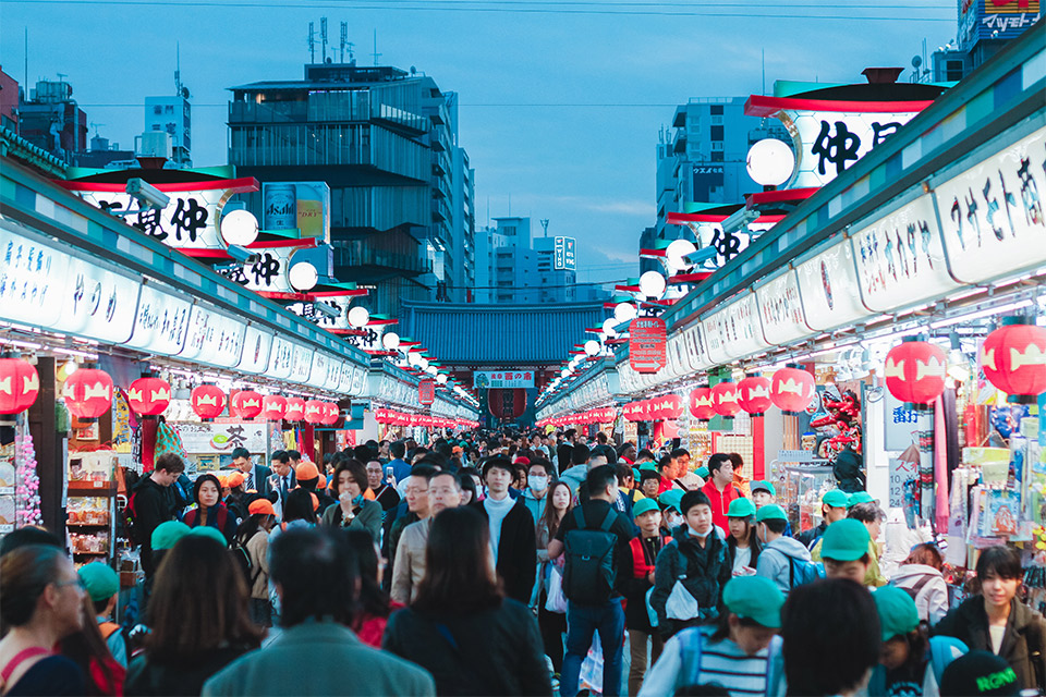Khu phố mua sắm tại Nhật Bản (Shopping Arcades)