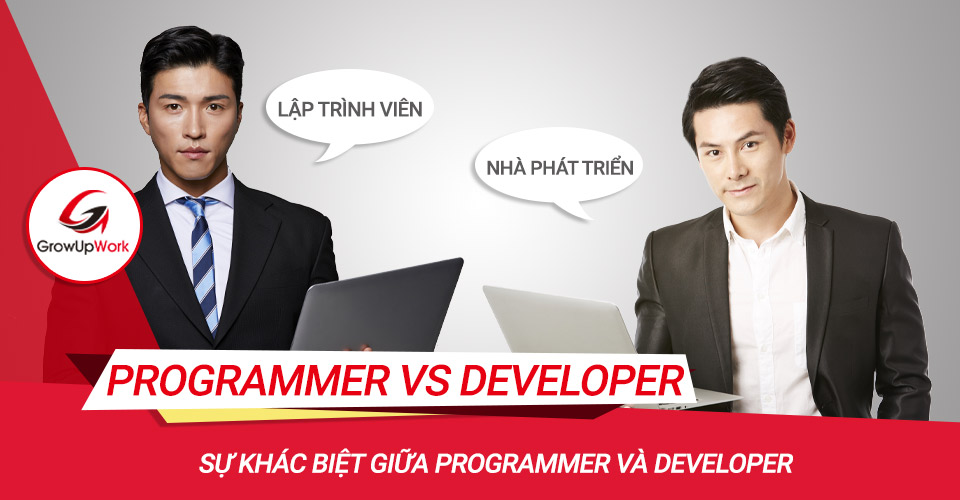Sự khác biệt giữa programmer và developer